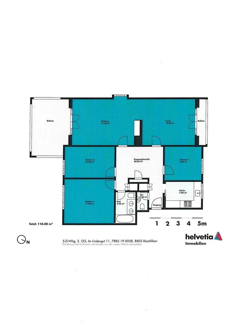 typenähnlicher Grundrissplan